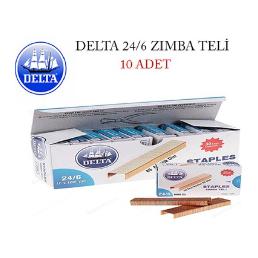 Delta Zımba Teli 1000 Lİ 24/6 Sarı 10 Lu Paket -1521 10 LU KUTU