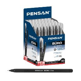 Pensan Tükenmez Kalem Büro 1.0 MM Siyah 50 Lİ -PE02270TKSİYAH