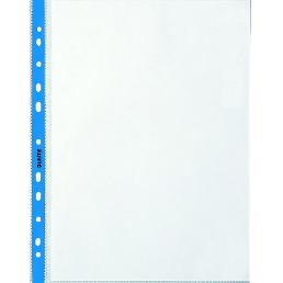 Leitz Poşet Dosya Kristal Mavi Kenarlı A4 100 Lü L-4700 -L-4700